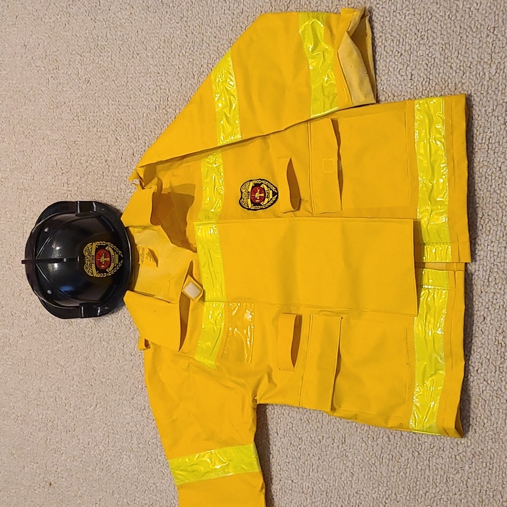 Halloween Costume Kids Firefighter